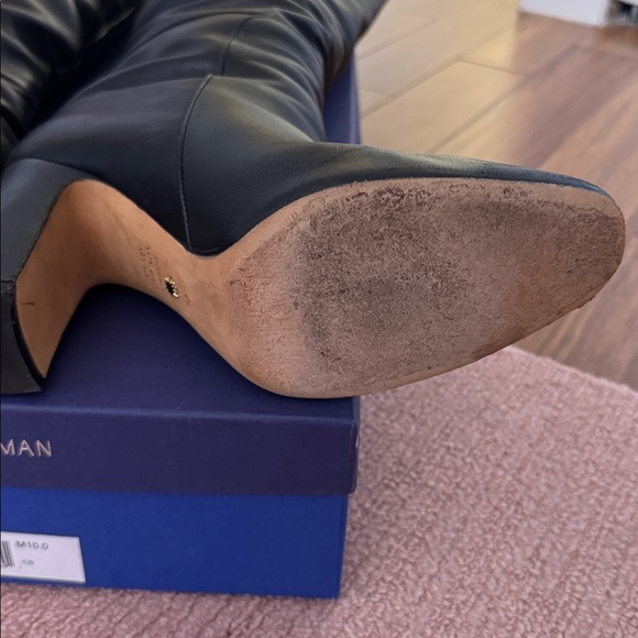 Stuart Weitzman Lucinda Leather Boots - Picture 7 of 11